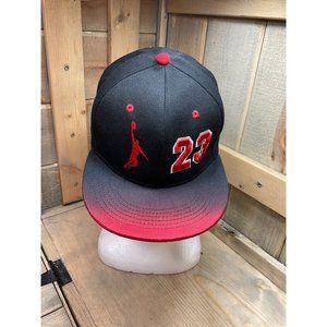 Premier Legend Club Baseball Cap Hat Black red YOUTH One Size adjustable